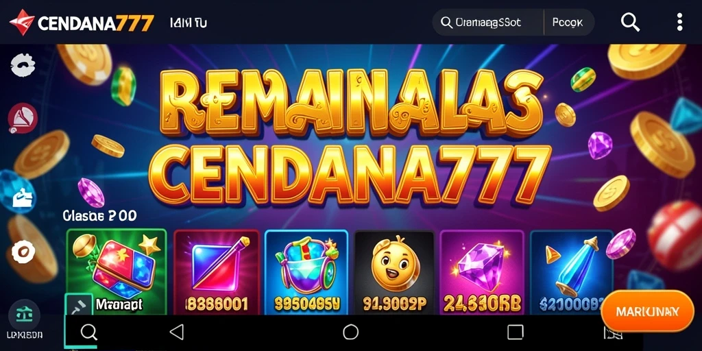 Tangkapan layar CENDANA777 menunjukkan gameplay Slot yang mengasyikkan.