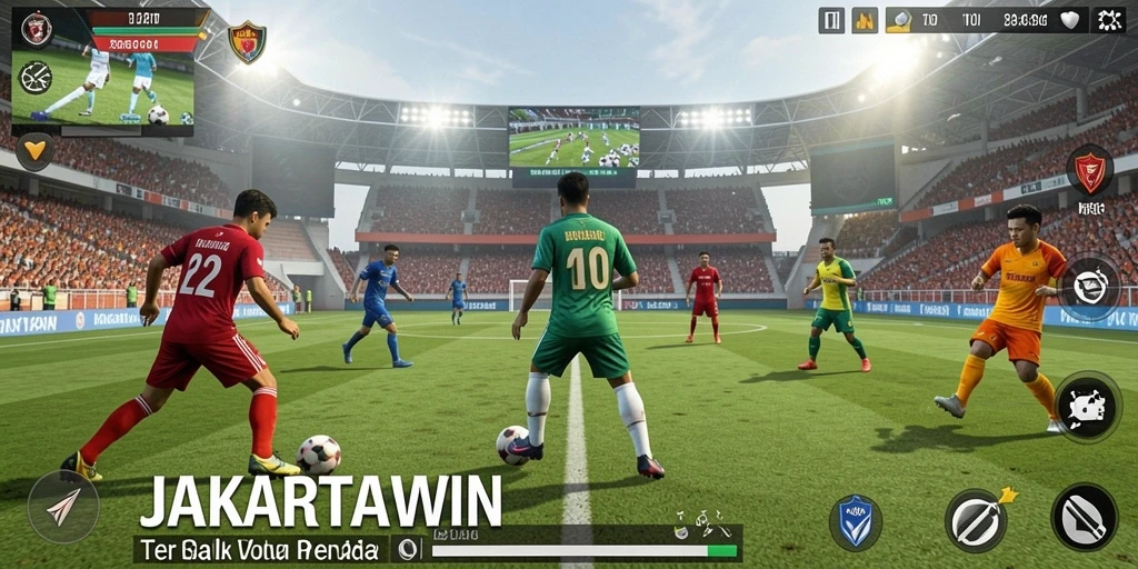 Tampilan menarik dari gameplay JAKARTAWIN yang mendebarkan.