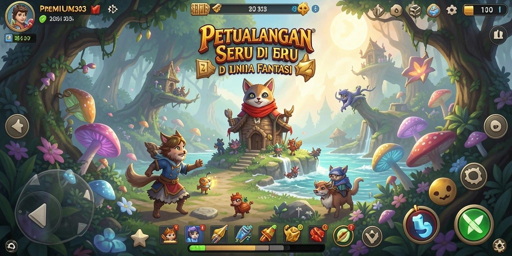 Gameplay seru dan penuh tantangan di PREMIUM303.
