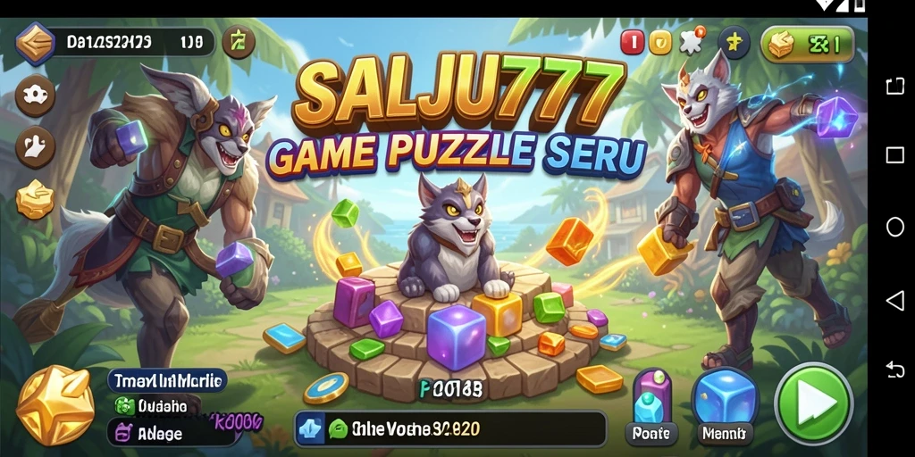 Tampilan gameplay SALJU777 yang menarik dan penuh tantangan.