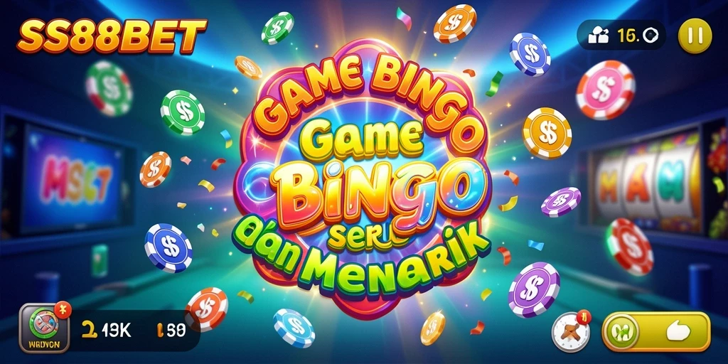 Screenshot gameplay SS88BET menampilkan suasana Bingo yang meriah.