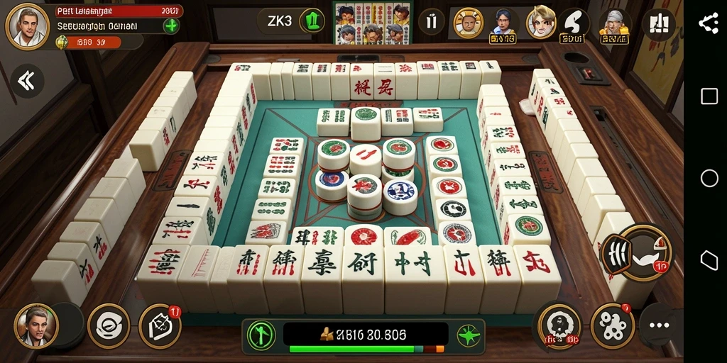 Tampilan gameplay ZK3 yang penuh warna dan seru.