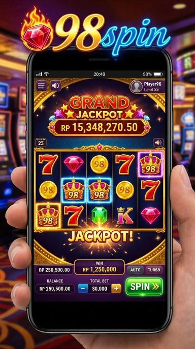 Fitur pencarian aplikasi canggih di 98spin.